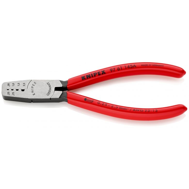 KNIPEX KP-9761145A Kabel Krimper - Rood