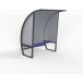 Sodex Sport abri 3 places entièrement en aluminium
