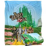 THE WIZARD OF OZ Silky Touch superzachte plaid 152 x 127 cm
