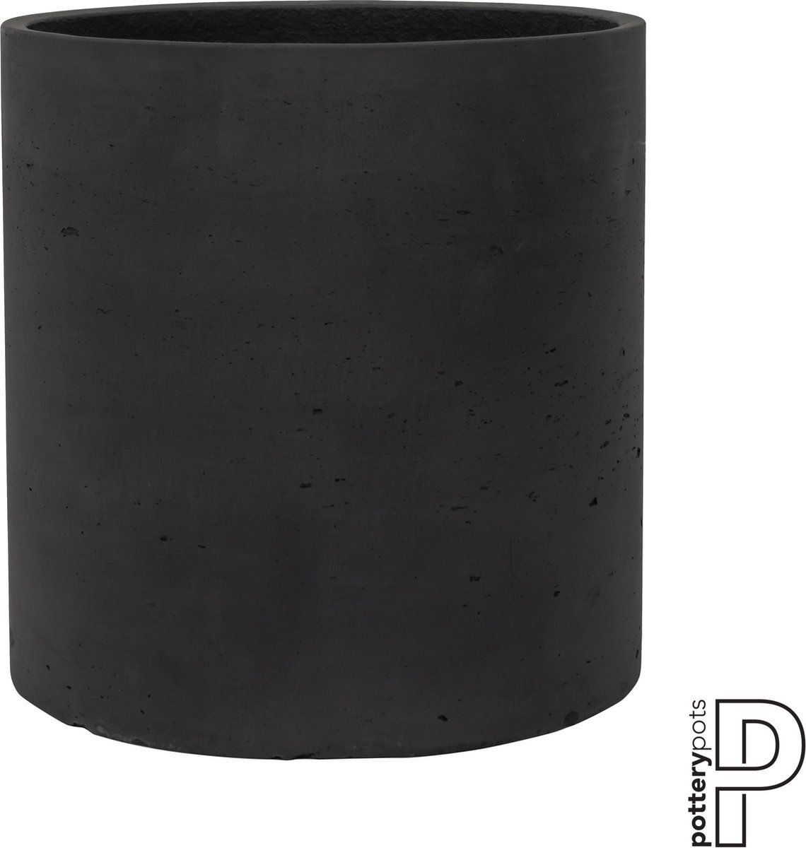 PotteryPots Bloempot Grijs-Zwart D 40 cm H 40 cm - 8720195765264