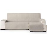 ECOMMERC3 Bankhoes voor chaise longue, extra rechts, veelzijdig verstelbaar en eenvoudig aan te brengen, overtrek voor Chaise Longue, rechts, beige, ideaal voor gedeeltelijke bescherming en gebruik