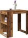 Maison Exclusive Table de bar bois recyclé composite 102 x 70 x 103,5 cm