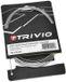 Bika Câble de dérailleur Acier inoxydable 1.1x2250mm Argent Vélo de course