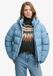 Superdry Doudoune à capuche sportive Femme Bleu