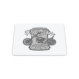 Bonamaison Rechthoekige muismat met digitale print, antislip onderkant, voor kantoor en thuis, 22 x 18 cm