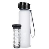 720°DGREE uberBottle-drinkfles van Tritan, 1000 ml, ideaal voor kinderen, school, sport, yoga, wandelen, reizen, werken, auto, reizen, auto, BPA-vrij