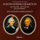 Deleted Hyperion Haydn: String Quartets Op 77, 103 / Salomon Quartet