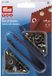 Prym Ringen en Schijven 4mm Oud Messing 1x50st.