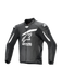 Alpinestars Veste En Cuir GP Plus R V4 Airflow Black White, Taille: 56