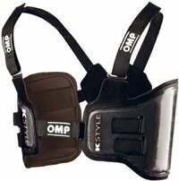 OMP Kstyle Rib Protector - Black - Size L
