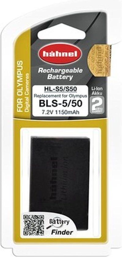 Hahnel HL-S5/S50 Ultra Li-Ion Accu voor Olympus
