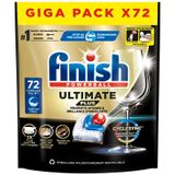 FINISH Ultimate Plus Tablettes lave-vaisselle Tout en 1 CycleSync 4 actions 72 tablettes (72 lavages)