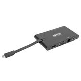 Tripp Lite U442-DOCK3-B - Notebook Dock & Port Replicator - Zwart