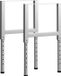 vidaXL - Cadres d'établi - réglable - 2 - p - 55x(69-95,5) - cm - métal - gris