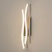 Comely LED Binnen Wandlamp, 14W 1575LM Moderne Binnen Wandlamp, Wandlamp voor Woonkamer Slaapkamer, Warm Licht 3000K, Zilver, 41cm