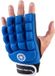 The Indian Maharadja Foam Half Hockeyhandschoen (Linkerhand) Blauw - Zwart - Wit XXS