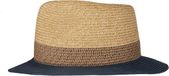 Hatland - UV-Zonnehoed voor vrouwen - Welcome - Marineblauw - maat S/M (56CM)
