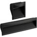 Viefe Poignée coquille WAVE en métal, aspect inox - longueur 45 mm
