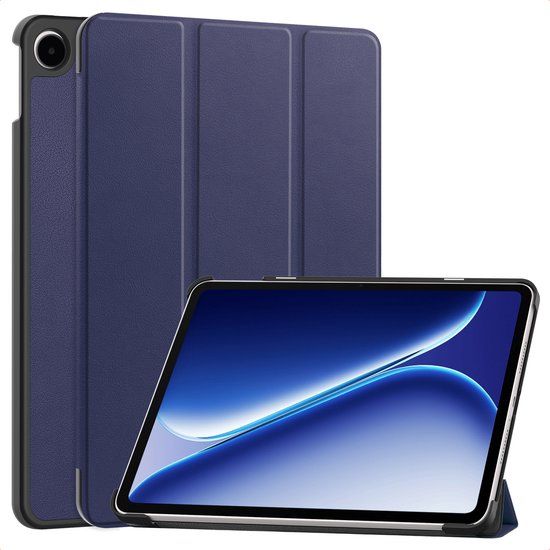 imoshion Tablet Hoes - Geschikt voor Oneplus Pad Go 2 - Trifold Bookcase - Blauw