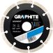 Graphite Serie - Diamant Doorslijpschijf - 115 mm - Segment