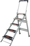 Little Giant Veiligheidstrap 118 cm - 5 treden met beugel - belastbaar tot 150 kg