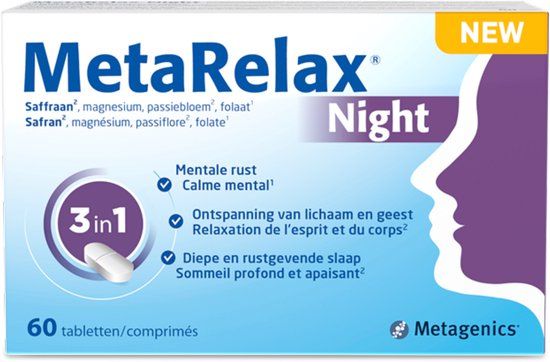 Metagenics MetaRelax Night Tabletten 60TB