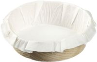 House of Marie Bakring Hout met Bakpapier Ø10,5cm set/4