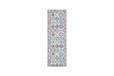 andiamo Tapijtloper, marrakesch met antislip achterkant, keukenloper, gang, loper, loopmat, 50 x 150 cm, blauwgrijs