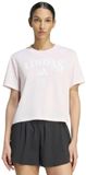 Adidas Heritage Graphic T-shirt Korte Mouwen Roze S Vrouw