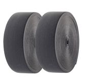 TUKA-i-AKUT 80 Meter x 100 mm Elastische Band voor Naaien, Zwart