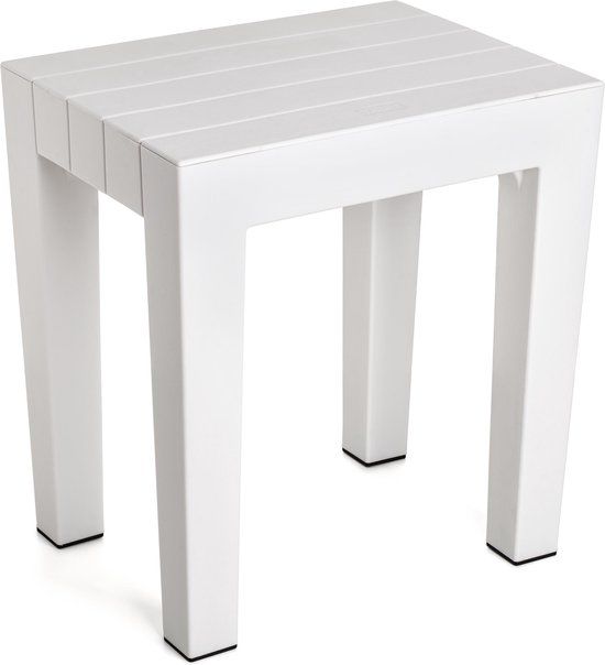 Badkamer kruk - Douche zitje - Waterbestendig - Wit - 130kg