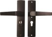 AXA 6662 All Black VH garnituur kruk/kruk met kerntrekbeveiliging SKG3, PC55