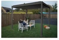 Suns Rota Gazebo MR grey 360x600x250cm