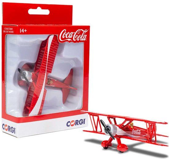 Hornby Coca-Cola Stearman Vliegtuig