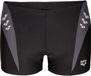 Arena Zwemshort Step Logo Mannen Zwart/Asfalt L