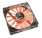 Aerocool Shark Fan Evil Black Edition 12cm - Zwart/Oranje/Transparant