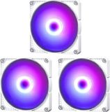 Phanteks SK PWM D-RGB fans, pack of 3 - 140mm, wit