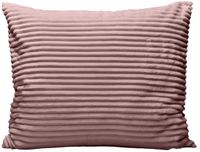 Zelesta Special Teddy Groove Kussensloop Set van 2 - Oud Roze 80x80cm