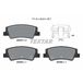 Textar Kit de plaquettes de frein, frein à disque 2648401 Hyundai 58302aoa50