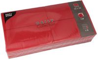Papstar 150 Servetten DAILY Collection 1/8 vouw 32 cm x 32 cm bordeaux