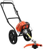 vidaXL Bosmaaier met wielen 52 cc 1,45 kW oranje