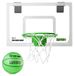 Panneau de basket-ball mini panier de basket-ball - Intérieur - Jante de 9 pouces - Lumineux - Ballon de 5 pouces inclus