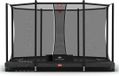 BERG Ultim Favorit InGround 330 Trampoline - Safety Net Comfort - AirFlow Springdoek - Grijs