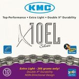 KMC X10EL 10 speed chain - silver