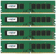 Crucial CT4K8G4DFS824A - Module de mémoire - 32 Go (4x 8 Go) - DDR4 2400MHz