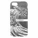 Starboard Coque de Téléphone Compostable Apple iPhone 7 - Vague blanche