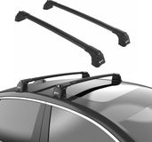 TURTLE BARRES DE TOIT AIR-3, Noir BMW 5-SERIES GRAN TURISMO (F07) 2009 - 2017