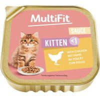 MultiFit MultiFit natvoer Junior, in saus, kip 32x100 g