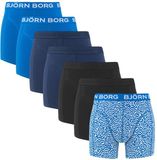 Björn Borg Bjorn Borg 7-pack heren boxershort - Cotton stretch - Blauw combi / S