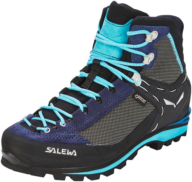 SALEWA Crow GTX Schoenen Dames grijs/turquoise UK 8 | EU 42
